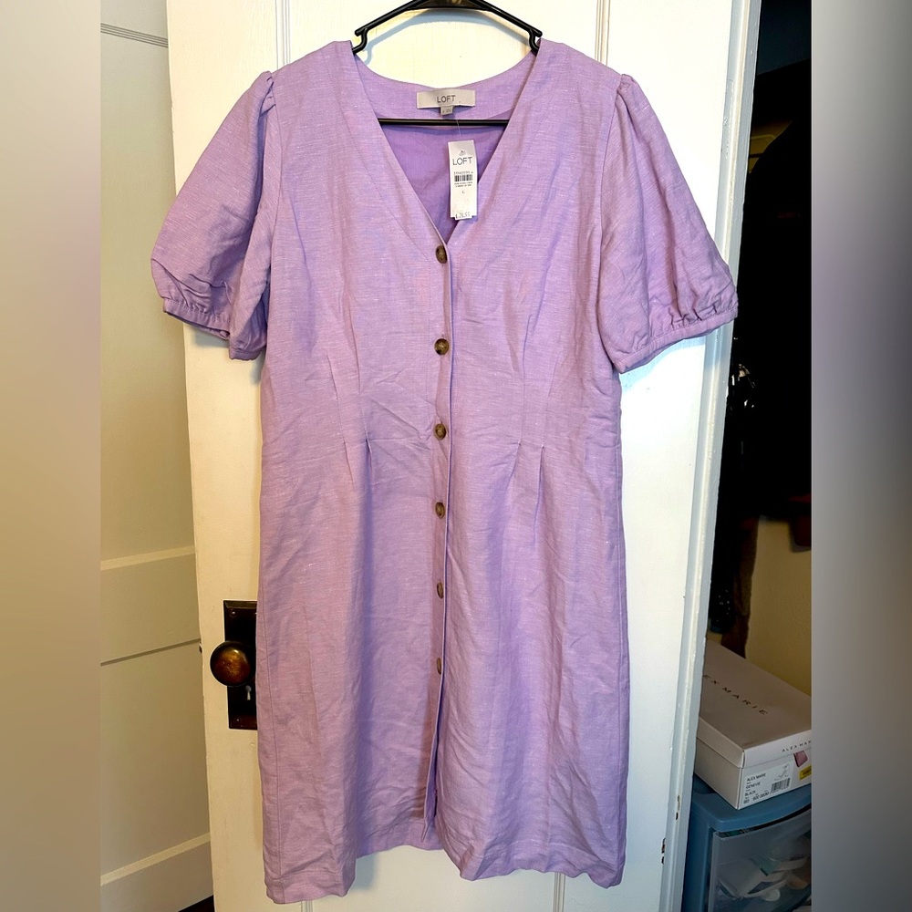 NEW. CUTE. LOFT. SPRING DRESS!